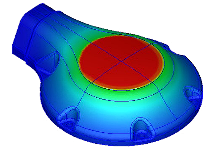 Challenges in compression molding can be solved with Moldex3D