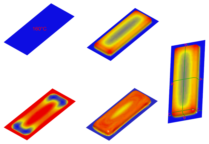 Optimization of the wall thickness distribution using T-SIM