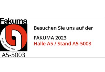 Fakuma 2023 – Halle A5, A5-5003!