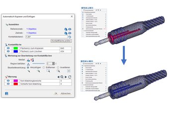Time-saving innovation: Automatic copy/paste in Moldex3D 2025.